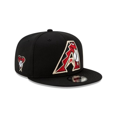 Arizona Diamondbacks Gorra | New Era MLB Batting Practice 9fifty Snapback Cap Mexico - Negros